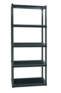 Plano Molding 925 Heavy Duty Shelving with Vents, 5-Shelf