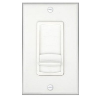 New White Wall Mount Impedance Matching Speaker Slide Volume Control Switch TSVCS(W)