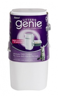 Litter Genie Cat Litter Disposal Odor Free Pail System