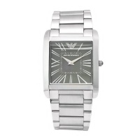 Emporio Armani Men's AR2010 Classic Stainless Steel Gunmetal Dial Watch