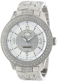 Marc Ecko Men's E16533G1 Silver Iced Watch