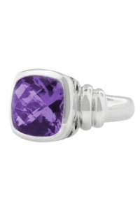 Effy Jewlery Sterling Silver Amethyst Ring, 5.00 TCW Ring size 7