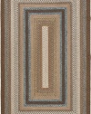 Safavieh Braided Collection BRD313A Multicolor Braided Area Rug, 6 Feet by 9 Feet (6 Feet x 9 Feet)