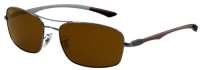 Ray-Ban RB8309 Tech Sunglasses - Gunmetal / Light Carbon Frame w/ Brown Lens