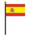 Spain 4 x 6 inch World Stick Flag made in USA by Annin