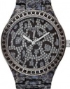 GUESS Women's U0015L1 Sporty Animal Trend Leopard-Print Watch