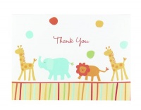 Hortense B. Hewitt Jungle Animals Thank You Cards