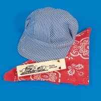 Little Engineer Hat Bandanna & Whistle Set