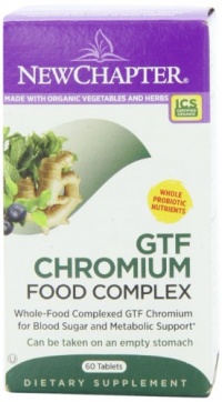 New Chapter GTF Chromium Complex, 60 Count