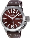 TW Steel Men's CE1009 CEO Canteen Brown Leather Brown Dial Watch