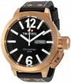 TW Steel Men's CE1022 CEO Canteen Black Leather Dial Watch