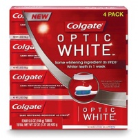 Colgate Optic White Toothpaste 5.5 Ounce (Pack of 4)