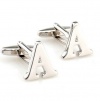 Initial Cufflinks (Alphabet Letter) by Men's Collections