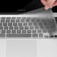 Uppercase Ultra thin Clear Soft TPU Keyboard Cover Skin for Macbook Pro 13, 15, 17 Inches