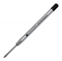 Monteverde Ballpoint Refill to Fit Parker Ballpoint Pens, Medium Point, Soft Roll, Black, 2 per Pack (P132BK)