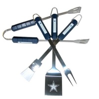 NFL Dallas Cowboys 4-Piece Barbecue Set