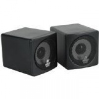 Pyle Home PCB3BK 3-Inch 100-Watt Mini Cube Bookshelf Speakers - Pair (Black)