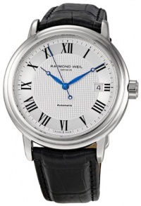 Raymond Weil Men's 2837-STC-00659 Maestro Silver Dial with Roman Numerals Watch