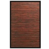 Anji Mountain Bamboo Chairmat & Rug Co. 5-Foot-by-8-Foot Bamboo Rug, Cobblestone