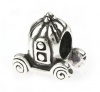 Cinderella's Pumpkin Carriage Charm .925 Sterling Silver Bead Charm Pandora Chamilia Biagi & European Bracelets Compatible