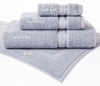 Cotton Craft - Ultra Soft Oversized Bath Towel 30x54, Serene Blue - Pure Luxury 650 gram Cotton with Rayon band - Each item sold separately, this is not a set