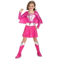 Child Pink Supergirl Costume