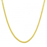 18 Karat Yellow Gold Venetian Box Chain (18 inch)