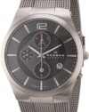 Skagen Men's 906XLTTM Titanium Titanium Chronograph Watch