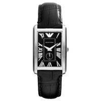 Emporio Armani AR1636 Classic Black Leather Women's Watch