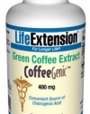 Life Extension CoffeeGenic Green Coffee Extract, 400mg per Capsule, 90 Vegetarian Capsules (Contains 50% Chlorogenic Acids)