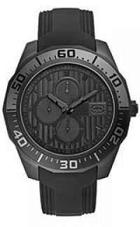 Marc Ecko Men's E13517G1 The Equation Analog Black Resin Strap Watch