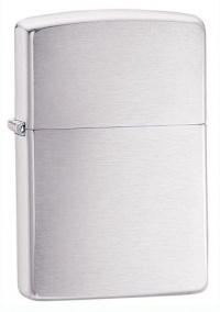 Zippo Brushed Chrome Pocket Lighter