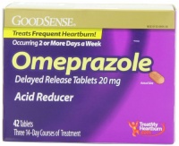 Good Sense Omeprazole Delayed Release, Acid Reducer Tablets 20 mg, 42 Count