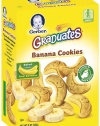 Gerber Graduates Cookies, Banana Cookies, 5-Ounce Boxes (Pack of 12)