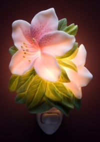 Azalea Night Light - Ibis & Orchid Flowers of Light Collection