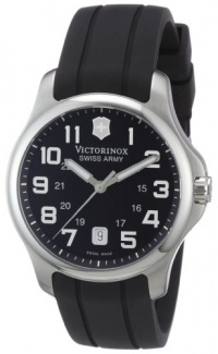 Victorinox Swiss Army Men's 241357 Officer's Black Rubber Watch