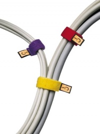 Case Logic CT-6 Self Attaching Cable Ties (Assorted Colors)