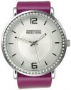 Kenneth Cole REACTION Women's RK6008 HOLIDAY-Box Set Analog Stone Bezel Purple Strap Watch