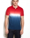 Armani Exchange Mens Dip Dye Polo