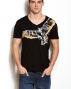 Armani Exchange Mens Shaded Eagle Tee