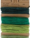 Hemptique Hemp Cord Card, 20-Pound, Emerald