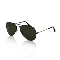 SWG EYEWEAR® Aviator Sunglasses - Matte Black / Smoke HardShell Gift Ready!