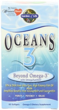 Garden of Life Oceans 3 - Beyond Omega 3, 60 Softgels