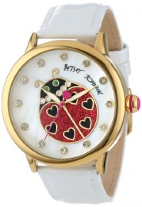 Betsey Johnson Women's BJ00084-30 Analog Ladybug Dial Watch