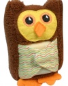 Stephan Baby Boo-Hoo Owl Ice Pack and Boo Cube, Yellow