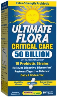 Renew Life Ultimate Flora Critical Care 50 Billion, 60-Count