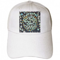 New Mexico, Turquoise and silver jewelry - US32 MDE0070 - Michael DeFreitas - Adult Baseball Cap