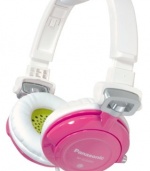 Panasonic RP-DJS400-Z DJ Street Model Headphones (White/Pink)