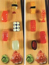 Sushi Magnets (one set)