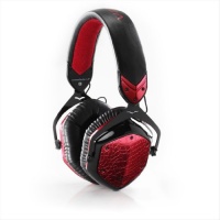 V-MODA Crossfade LP Over-Ear Noise-Isolating Metal Headphone (Rouge)